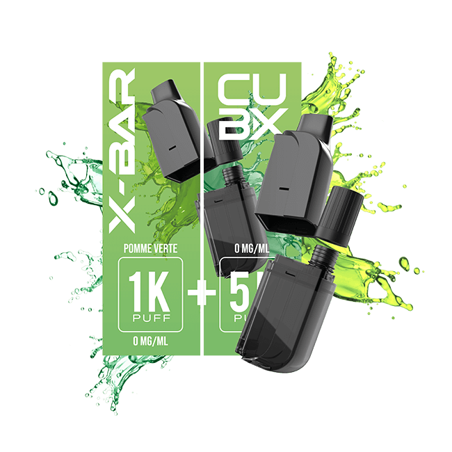 KIT RECHARGE CUB-X - POMME VERTE